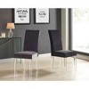 Armen Living,Armen Living Dalia Modern and Contemporary Dining Chair- Set of 2 - 3 of 3