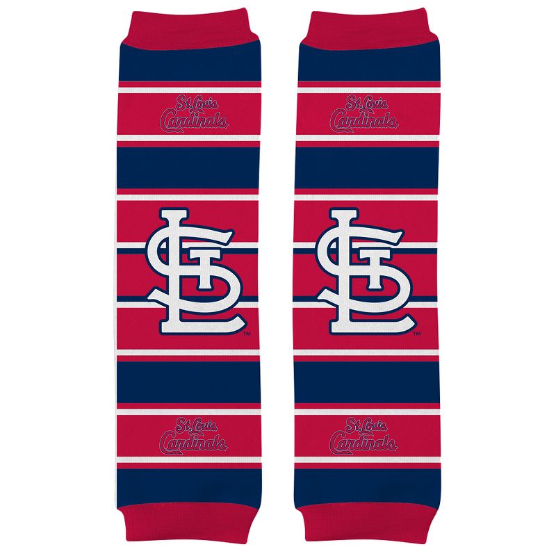 Baby Fanatic Officially Licensed Toddler & Baby Unisex Crawler Leg Warmers - MLB St. Louis Cardinals, 3 of 7
