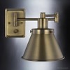 Urban Ambiance Luxury Traditional Wall Light,  9.625"H x 8.25"W,  Olde Brass Finish, UHP3312 - 4 of 4
