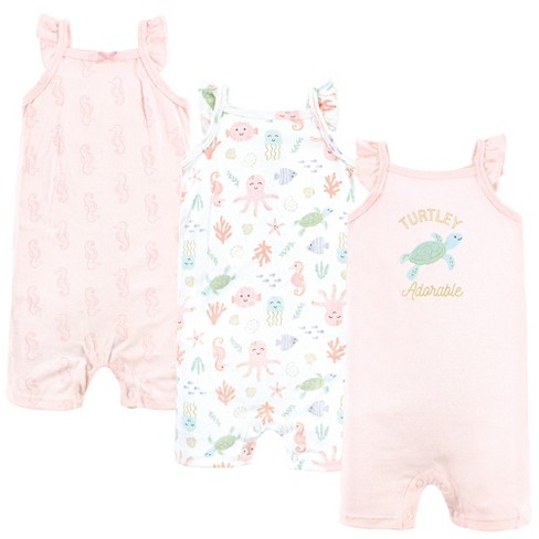 Hudson Baby Infant Girl Cotton Bodysuits, Udderly Adorable : Target