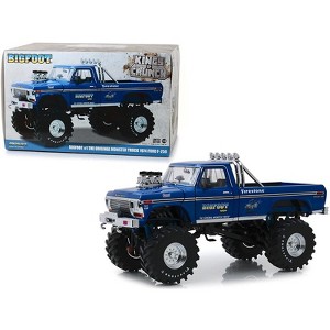 1974 Ford F-250 Bigfoot #1 The Original Monster Truck Blue with 48-Inch Tires 1/18 Diecast Model Car by Greenlight - 1 of 4