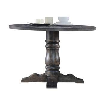 Wallace Dining Table Weathered Gray - Acme Furniture