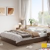 Jojoka Modern Solid Wood Platform Bed Frame, Floor-Standing, No Headboard, No Box Spring Needed, Minimalist Modern Design - 4 of 4