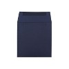 JAM Paper 6 x 6 Square Invitation Envelopes Navy Blue 6394884 - 2 of 2
