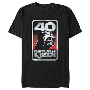Men's Star Wars: Return of the Jedi Darth Vader 40 Logo T-Shirt - 1 of 4