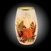 Stony Creek 5.25 In Fall Foliage Lit Small Vase Lighted Glass Accent , Glass Fall Light Leaves (PC) - 3 of 3