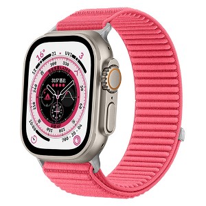 HTUTWOO Nylon Loop Apple Watch Band, Sport Woven Strap 38/40/41/42/44/45/49mm for iWatch Series 11 10 9 8 7 6 5 4 3 2 1 SE Ultra for Women Men - 1 of 4