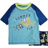 Quicksand Infant/Toddler and Little Boy's Rash Guard And Trunks Swimsuit Sets - image 2 of 2