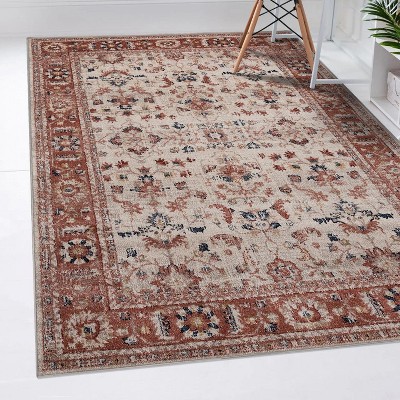 Luxe Weavers Floral Indoor Area Rug