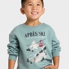 Toddler Boys' Holiday Sweatshirt - Cat & Jack™ - 2 of 4