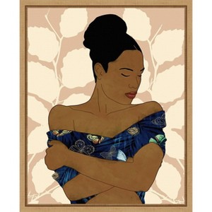 Amanti Art Beauty II by Alonzo Saunders Canvas Wall Art Print Framed 16 x 20-in. - 1 of 4