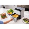 Cosori 6.8qt DualBlaze Air Fryer with Skewer Rack - Gray: 1750W, Dishwasher-Safe Parts, 2-Year Warranty, Airfryer Sale - 2 of 4