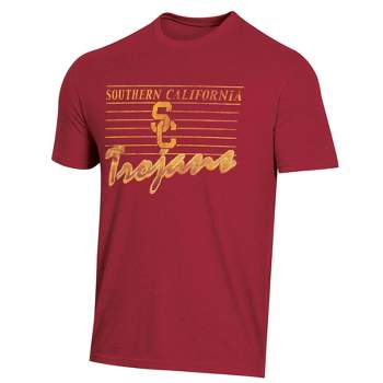 NCAA USC Trojans Men's Charcoal Heather Core T-Shirt