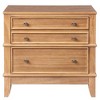 NicBex Solid Wood Nightstand with 3-Drawer,Hazel Farmhouse Side Table for Living Room,Hallway,Entryway - 3 of 4
