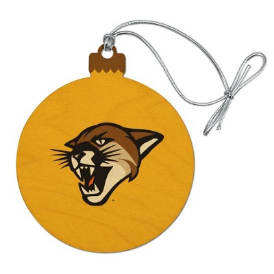 University of Vermont Secondary Wood Christmas Tree Holiday Ornament
