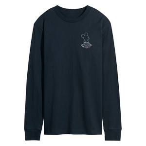 Men's - Disney - Mickey Mouse Long Sleeve Graphic T-Shirt - 1 of 4