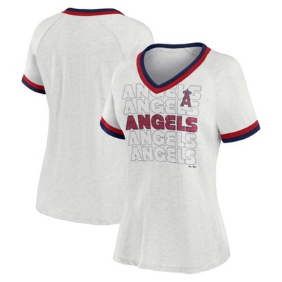 Los Angeles Angels California Angels Men's Short Sleeve T-Shirt Medium  Red