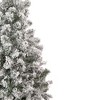 Northlight Medium Heavily Flocked Madison Pine Artificial Christmas Tree - 6.5' - Unlit - 4 of 4