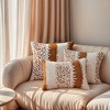 REGALWOVEN Plush Boho Decorative Soft Cozy Pillow Covers 2 Pcs - 2 of 4