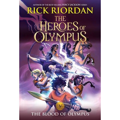 Heroes of Olympus, The, Book Five the Blood of Olympus ((New Cover)) - by  Rick Riordan (Paperback)
