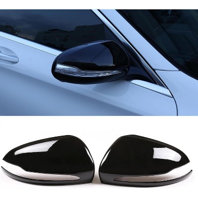 TruAIR Mercedes Rearview Mirror Covers (Glossy Black)