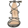 Allegra K Women's Open Toe Strappy Buckle Straps Stiletto Heel Sandals - 2 of 4