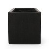 Okak 35"L Modern Raised Durable Outdoor Plant Pot, Large Square Planter for Patios, Gardens,Vegetables, Herbs, Flowers - 4 of 4