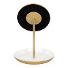 Kate and Laurel Laranya Tabletop Mirror, 11x15, White - 3 of 4