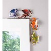 Wind & Weather Handcrafted Colorful Metal Dragons Door/Window Crawler - 2 of 4