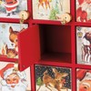 Primitives By Kathy Santa Claus Countdown Christmas Advent Box - 3 of 4