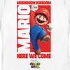 Women's The Super Mario Bros. Movie Mario Mushroom Kingdom Here We Come T-Shirt - 2 of 4