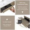 Whisen Floating Wall-Mounted Bathroom Vanity with Resin Sink, Water-Resistant Timber Cabinets and Drawers - 4 of 4