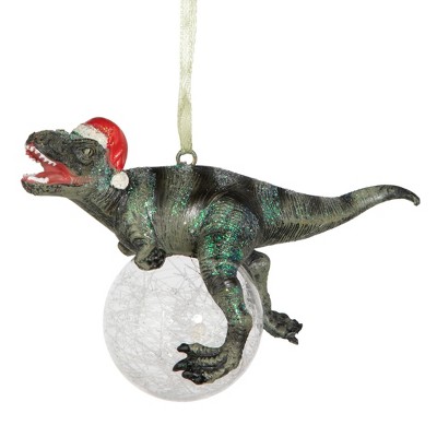 Design Toscano Blitzer, the T-Rex Holiday Ornament