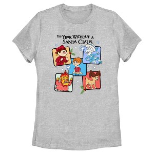Women's The Year Without a Santa Claus Character Panel T-Shirt - 1 of 4