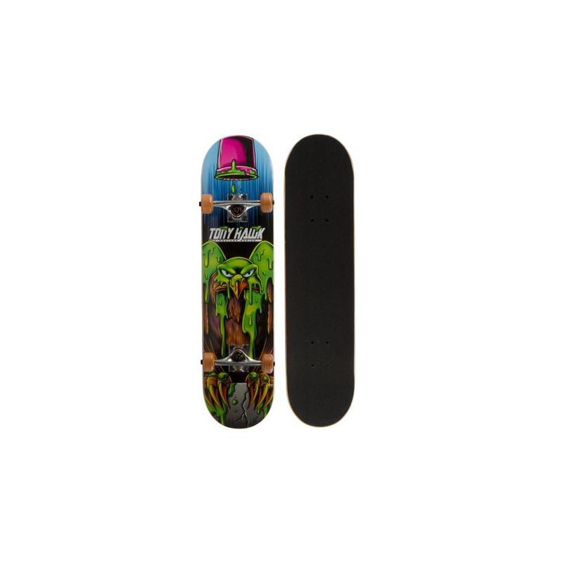 Tony Hawk 31" Series 2 Popsicle Skateboard Slime Hawk 9-ply Maple Skateboard, 1 of 5