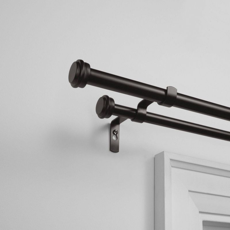 Exclusive Home Topper Double Curtain Rod , 3 of 7
