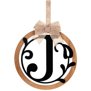 The Lakeside Collection Monogram Hangings - J - 1 of 1