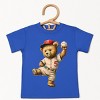 The Juniper Shop Baseball Bear Toddler Short Sleeve Tee - 2 of 4