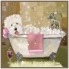 Kate & Laurel All Things Decor 30"x30" Sylvie Tiny Bubbles Framed Canvas by Mary Sparrow Gold - 2 of 4