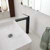 BWE Single Hole Single Handle Bathroom Vessel Sink Faucet With Supply Hose - 4 of 4