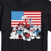 Men's - Disney - Mickey And Friends Flag Short Sleeve Graphic T-Shirt - 2 of 4