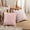 REGALWOVEN Geometric Pattern Soft Cozy Throw Pillow Covers for Living Room Sofa Home Decor 2 Pcs - 4 of 4