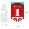 Big Dot of Happiness Farm Animals - Barnyard Baby Shower or Birthday Party Bunting Banner - Party Decorations - It's a Barnyard Bash - 3 of 4
