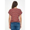 WEST K Women's Dallas Side-Tie Dolman Sleeve Top - 3 of 4