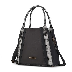 MKF Collection Kenna Snake embossed Vegan Leather Women’s Tote Handbag by Mia K - 1 of 4