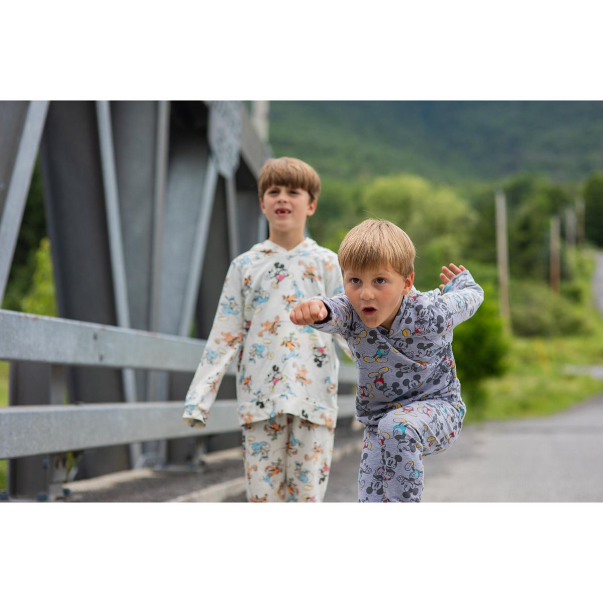 Disney Mickey Mouse Toddler Boys' Fleece 2-Piece Hoodie and Joggers Set - thumbnail 6