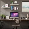 Sorbus 3 Pack 16 Inch Long Floating Wall Shelves for Bedroom, Decor, Kitchen, Living Room - for Trophies, Frames, Bookshelf - 4 of 4