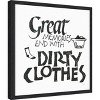 Amanti Art Laundry Room I White by Chris Paschke Canvas Wall Art Print Framed 16 x 16-in. - 3 of 4