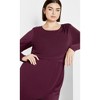 Women's Plus Size Kasey Dress - plum | CITY CHIC - 2 of 4