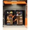 homfan Metal Garage Storage Cabinets,72"H Tool Cabinet,Office Storage Cabinet With 4 Adjustable Shelves,For Workshop,Home,Garage,Office Organization - 2 of 4